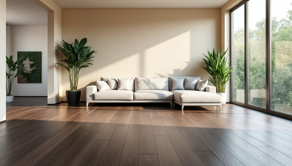 découvrez quelles couleurs de murs choisir avec un parquet foncé pour illuminer votre pièce sans l'assombrir, et créez un intérieur harmonieux et chaleureux.