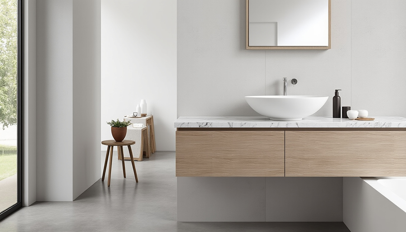 découvrez la hauteur idéale d’un meuble ou lavabo suspendu en salle de bain, les normes à respecter et les conseils pour un aménagement confortable.