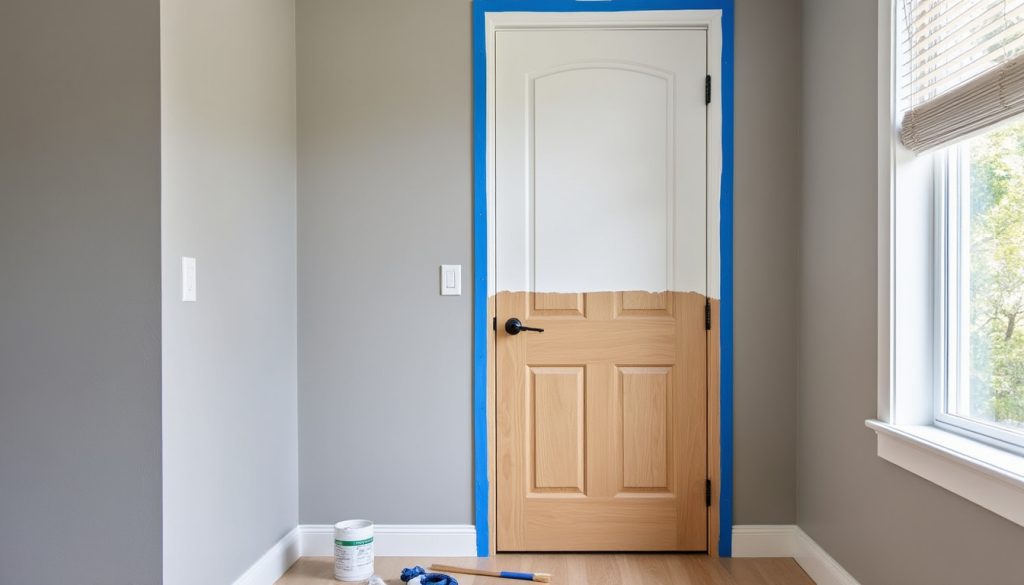 découvrez nos astuces simples pour peindre une porte intérieure sans la dégonder, et donnez un coup de neuf à votre intérieur facilement.
