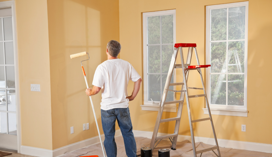 Peinture intérieure après travaux