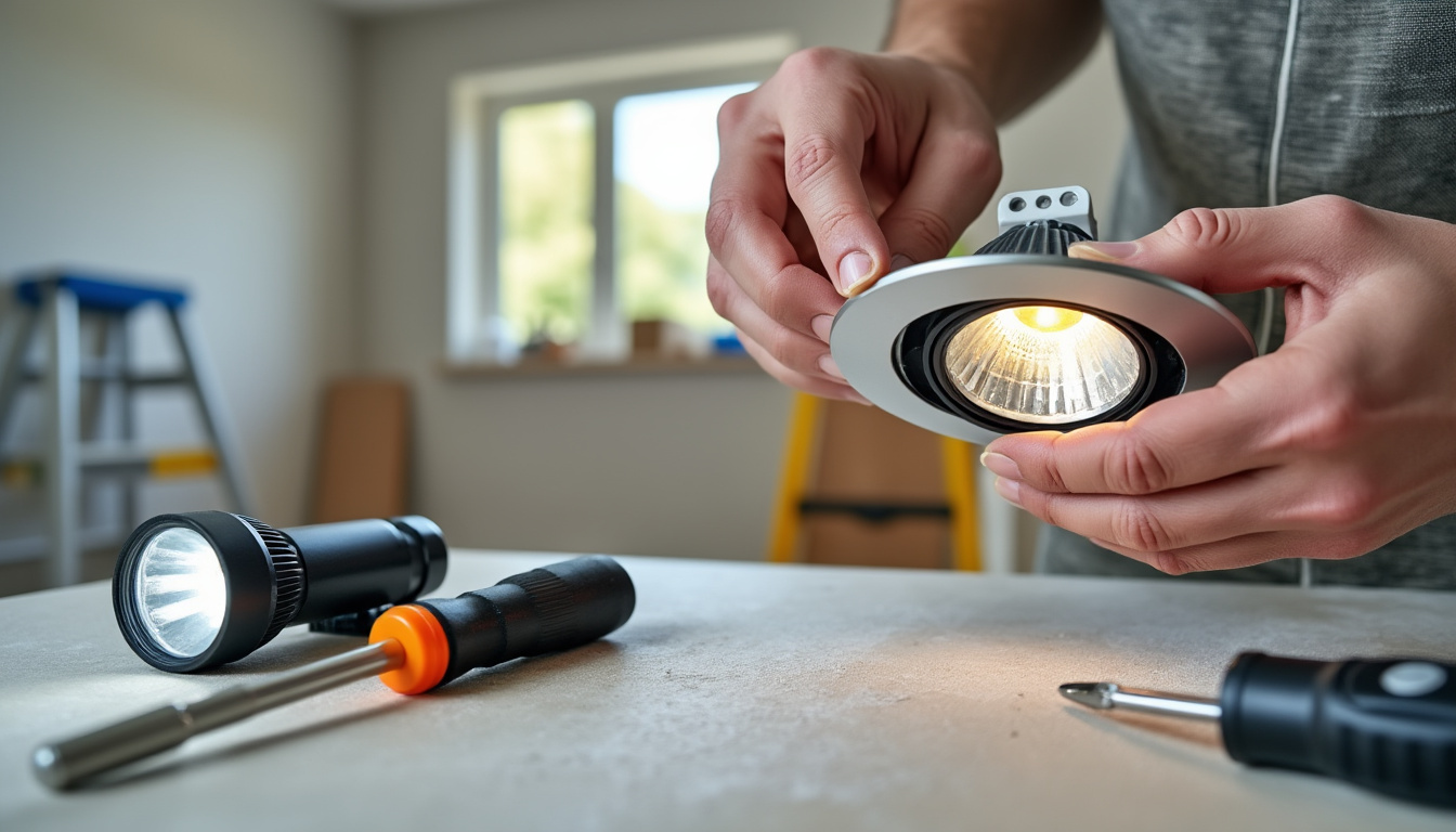 découvrez comment changer une ampoule de spot encastrable grillée facilement, même sans retirer le cerclage, grâce à nos conseils pratiques et astuces simples.