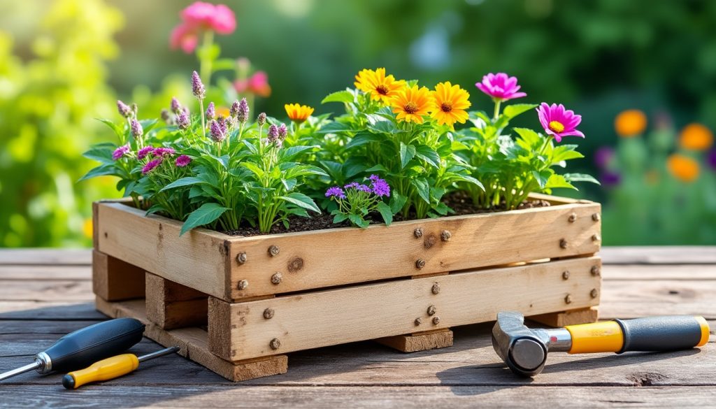 apprenez à fabriquer une jardinière en palette facilement, même sans compétences en bricolage, grâce à notre guide simple et accessible.
