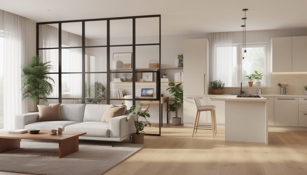 cuisine, salon, entrée ou salle de bains : découvrez où installer une verrière d’intérieur pour délimiter les espaces et laisser circuler la lumière.